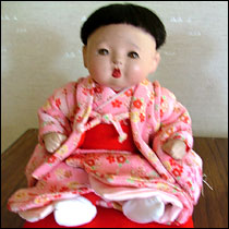 市松人形など京人形の修理事例