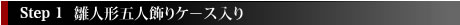 まずは人形を見て、どの部分が悪いのか確認します